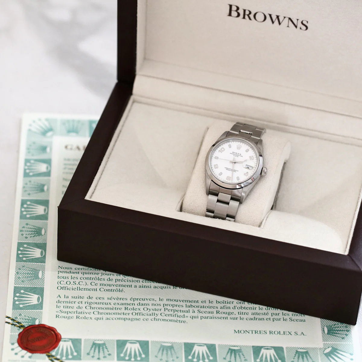 Rolex, Date 34, Oystersteel | Pre-Owned | 15200 - 1999 - Image 9