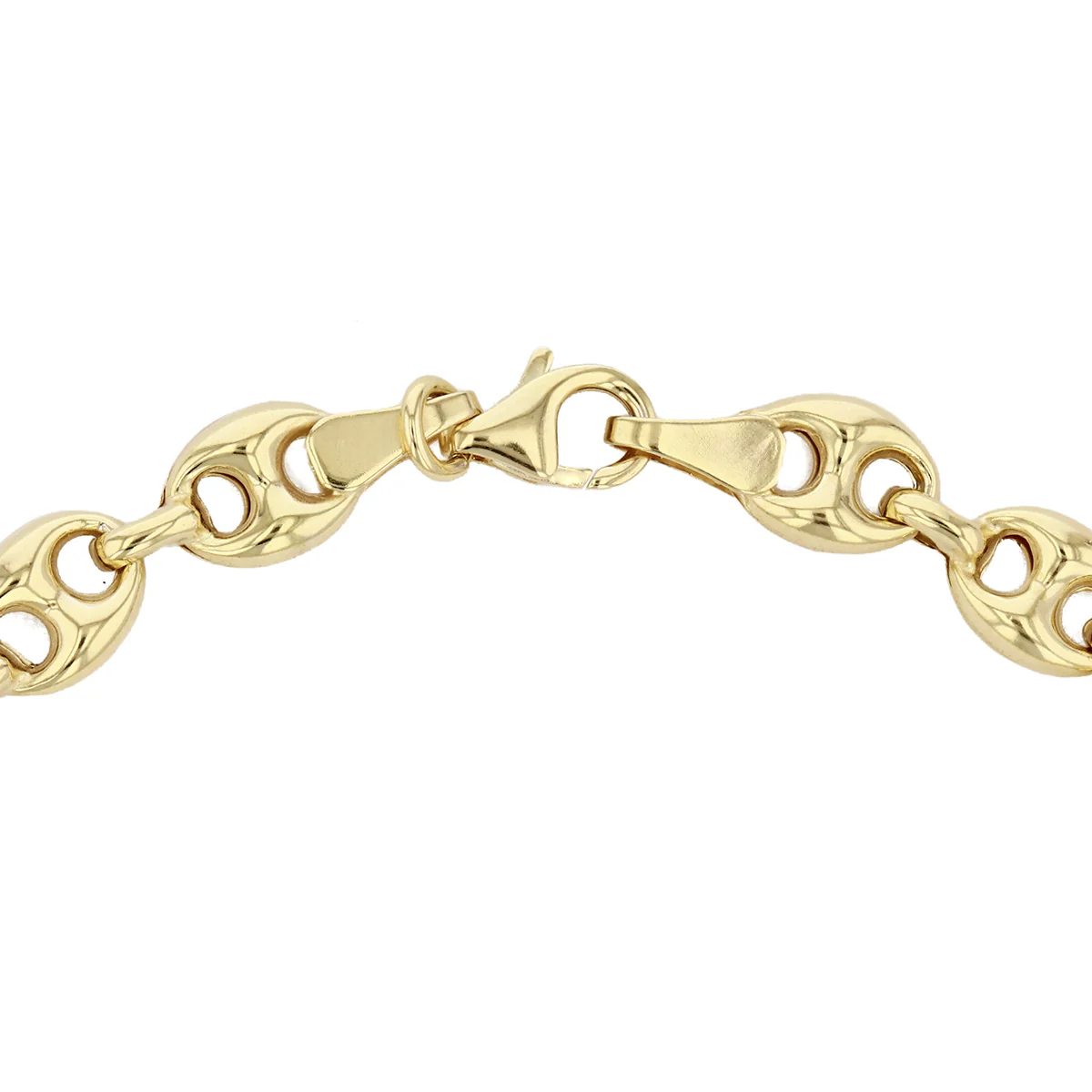 Soleil Collection 7.5" Fancy Link Bracelet | 9K Solid Yellow Gold - Image 3