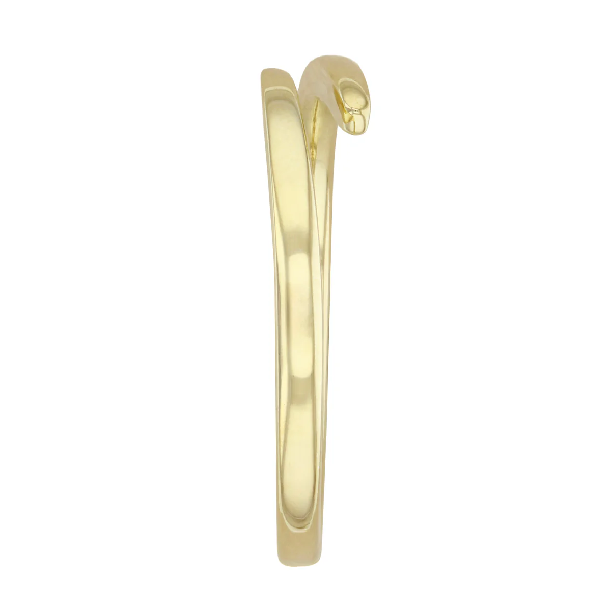 Soleil Collection Gold Wrap Ring | 9K Solid Yellow Gold - Image 3