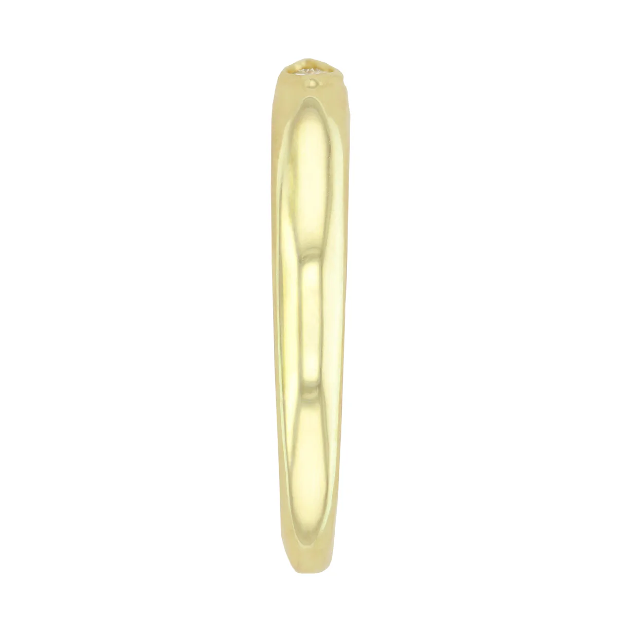 Soleil Collection Marquise Diamond Inlay Ring | 18K Solid Yellow Gold - Image 4