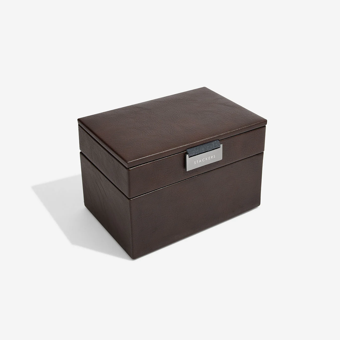 Stackers Brown Mini Watch and Cufflink Box - Image 2