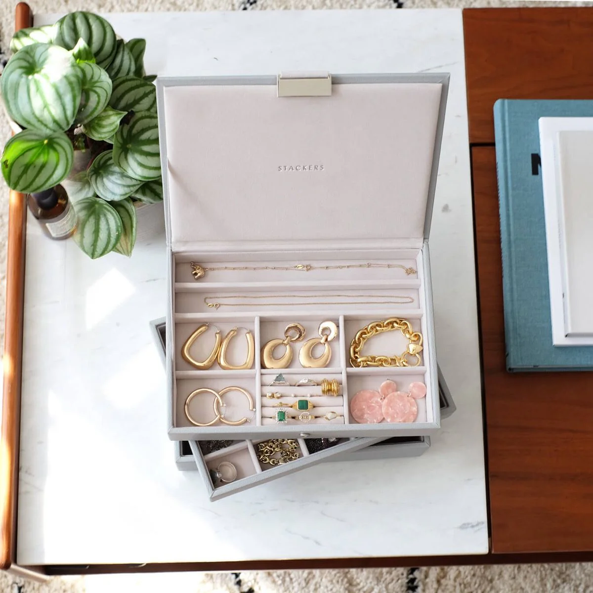 Stackers Taupe Classic Jewellery Box - Image 3